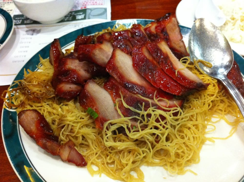 Order BBQ Pork Lo Mein/叉燒撈麵 food online from Sam Woo Bbq store, San Gabriel on bringmethat.com
