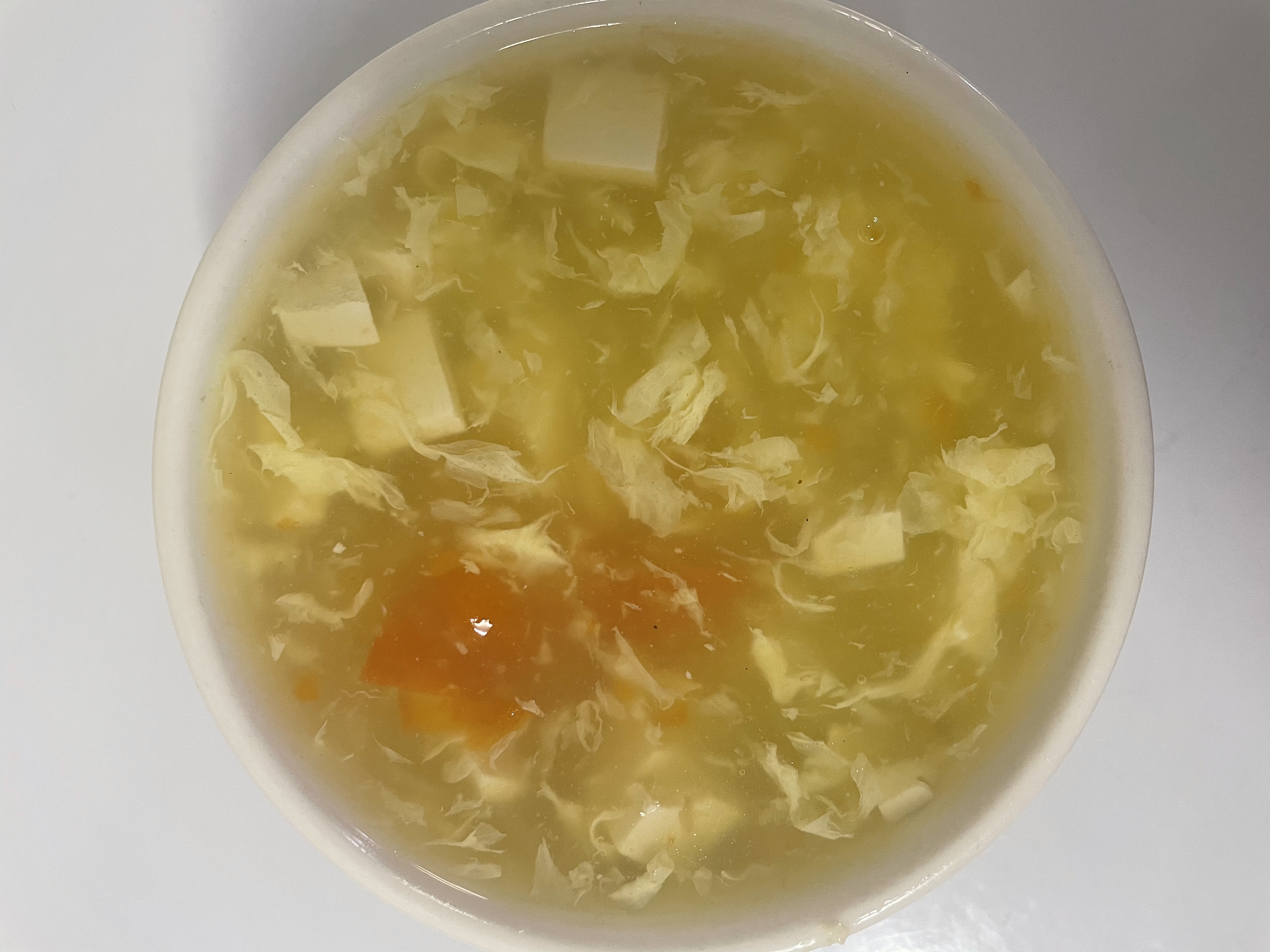 Order Egg Flower Soup food online from Wa-Me Chinese Restaurant store, Orangevale on bringmethat.com