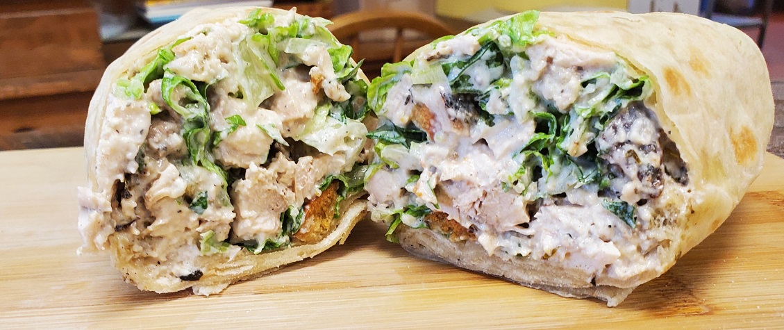 Order Grilled Chicken Caesar Wrap food online from Sassano store, Paoli on bringmethat.com