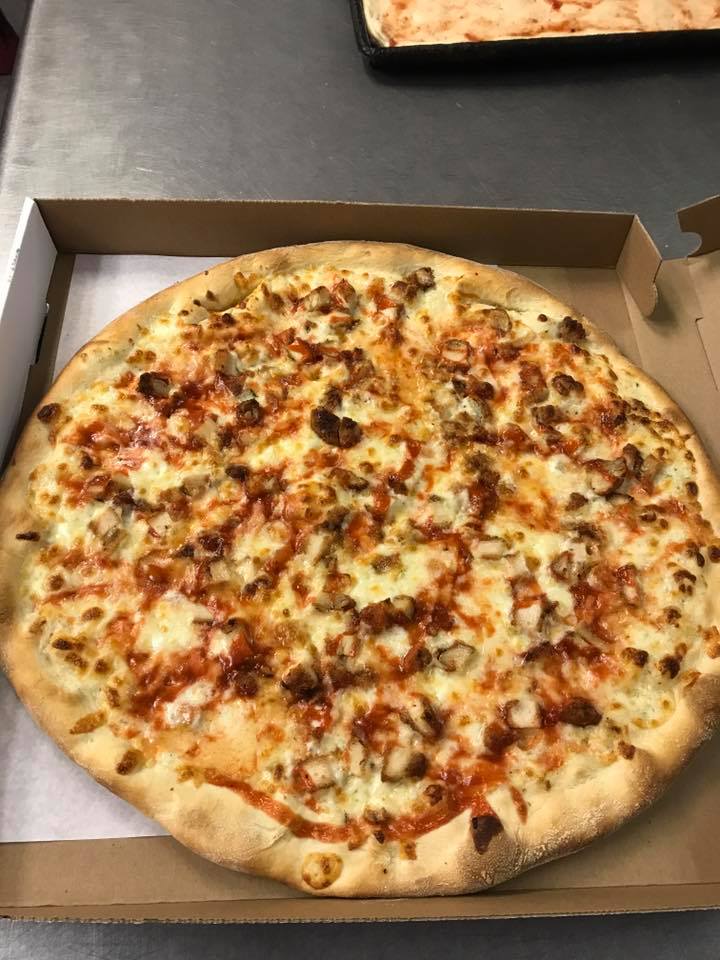 Order Chicken Pizza food online from Anthony & Mario Pizzeria store, North Haledon on bringmethat.com