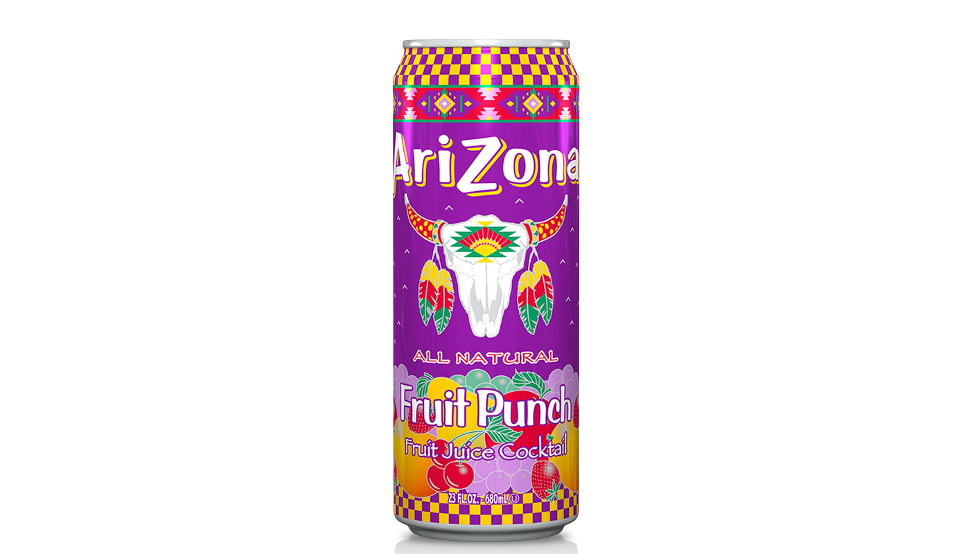 Order AriZona Fruit Punch (23 oz Big AZ Can™) food online from Neomunch store, Warren on bringmethat.com