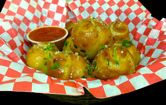 Order 8 Garlic Knots food online from Cuzino Pizza & Pasta store, Wilmington on bringmethat.com