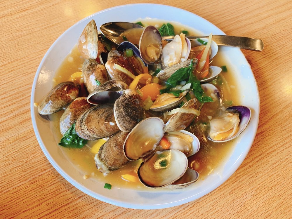 Order Clams with Chef Special Basil Sauce food online from Looking For Chai store, Bellevue on bringmethat.com