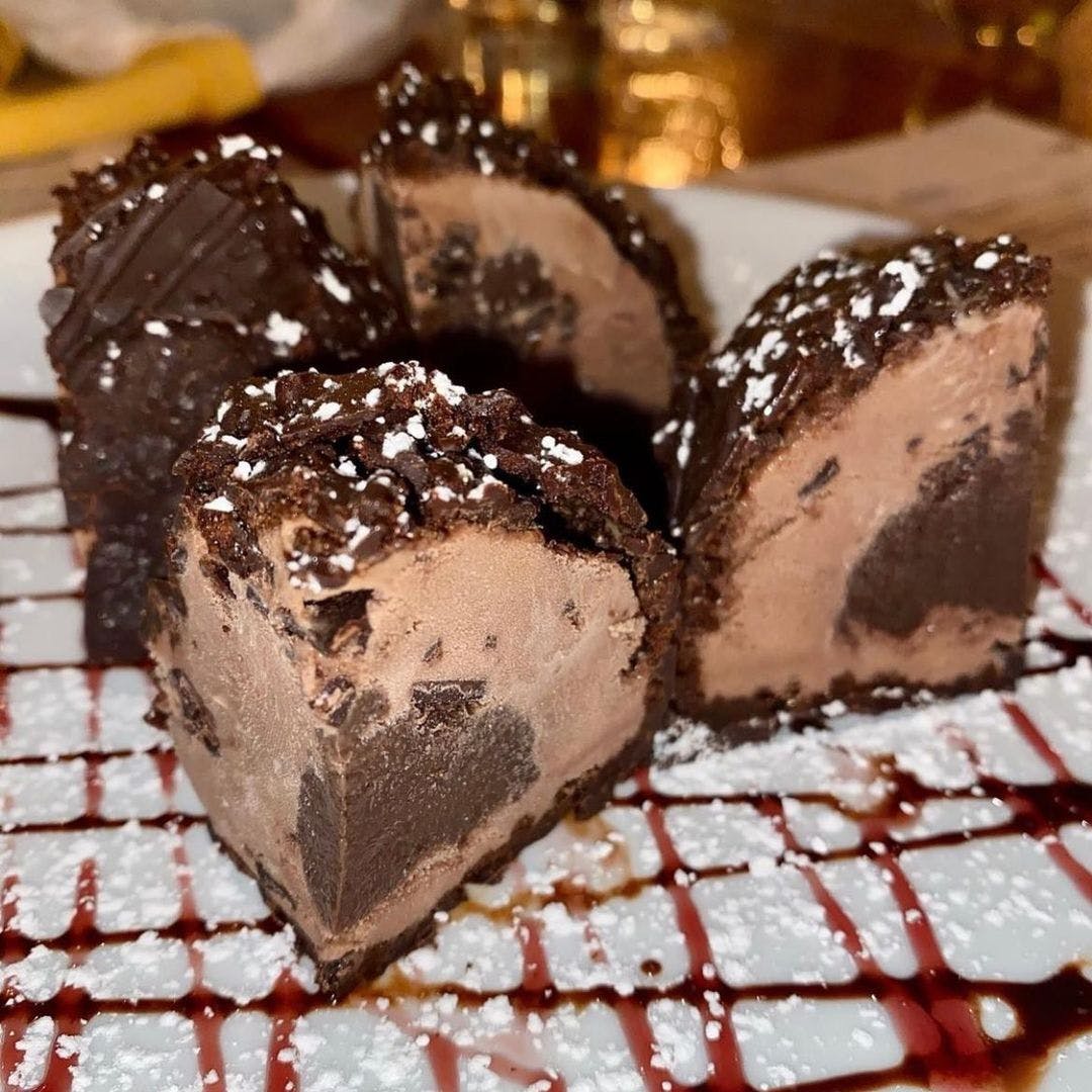 Order Chocolate Mud Pie Gelato Truffle - Dessert food online from Zia Maria store, New York on bringmethat.com