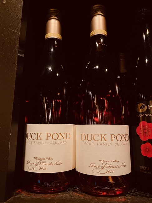 Order Duck Pond ROSE' of Pinot Noir (Bottle) food online from Top Burmese store, Beaverton on bringmethat.com