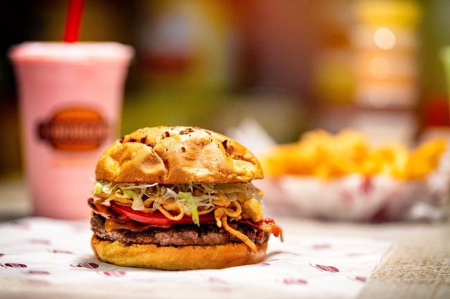 Order Bullseye BBQ Burger food online from 30 Burgers store, Somerville on bringmethat.com