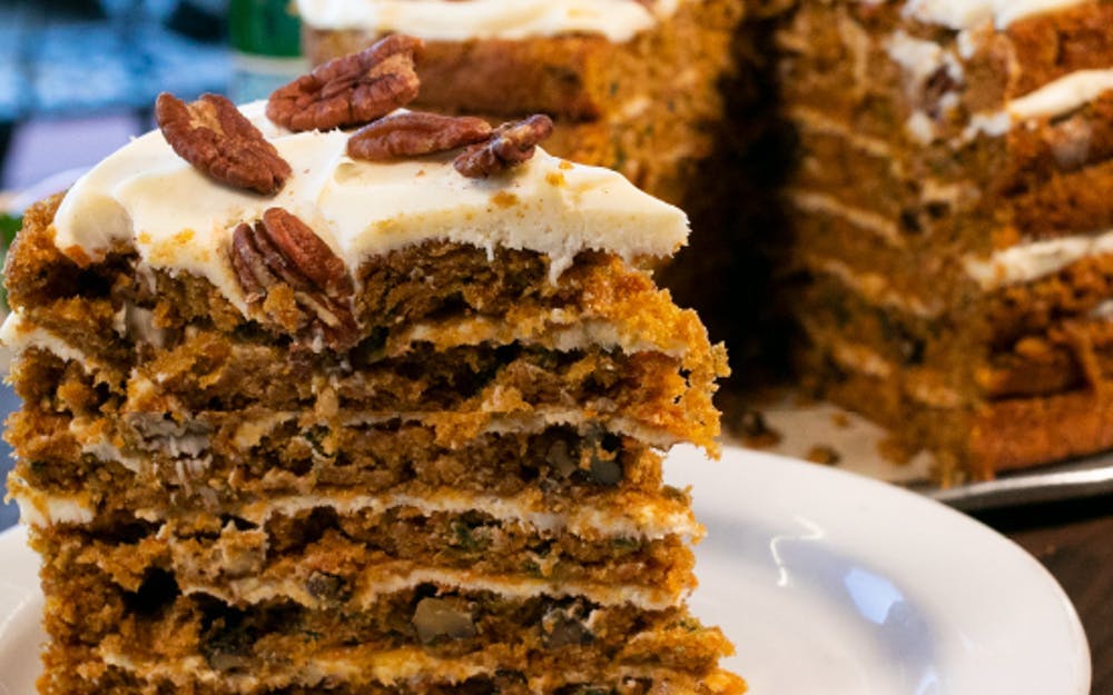 Order Carrot Cake - Dessert food online from Russo's Coal-Fired Italian Kitchen store, Missouri on bringmethat.com