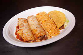 Order La Uno 1 food online from La Parrilla Mexican Restaurant store, Acworth on bringmethat.com