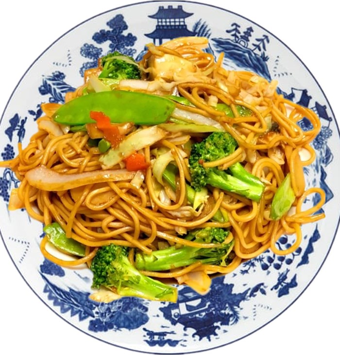 Order Vegetable Lo Mein菜捞面 food online from Oriental Kitchen store, Philadelphia on bringmethat.com