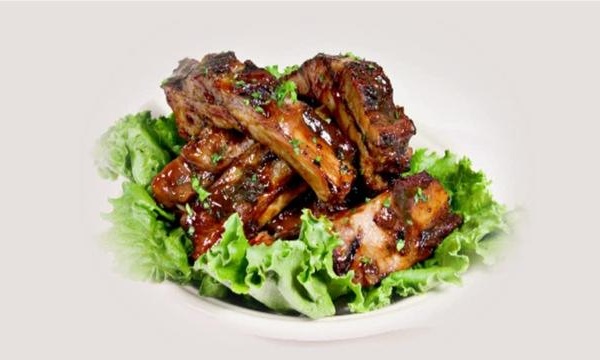 Order 5. Pork Baby Back Ribs Kabob Special food online from Leo's Pizza store, Tujunga on bringmethat.com