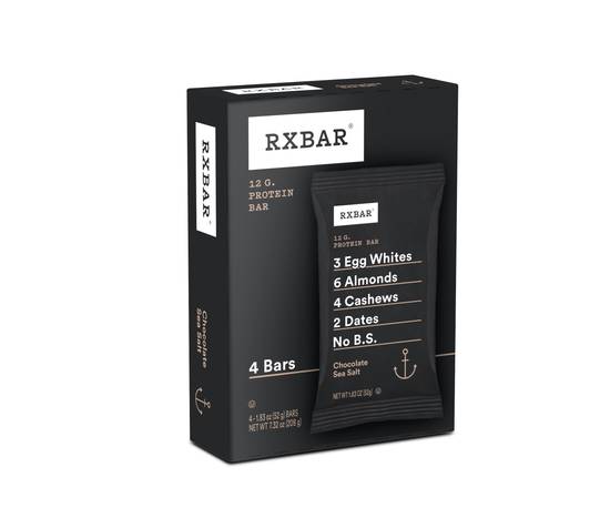 Order RXBAR Protein Bar, Chocolate Sea Salt, 4 CT food online from Cvs store, CENTRAL FALLS on bringmethat.com