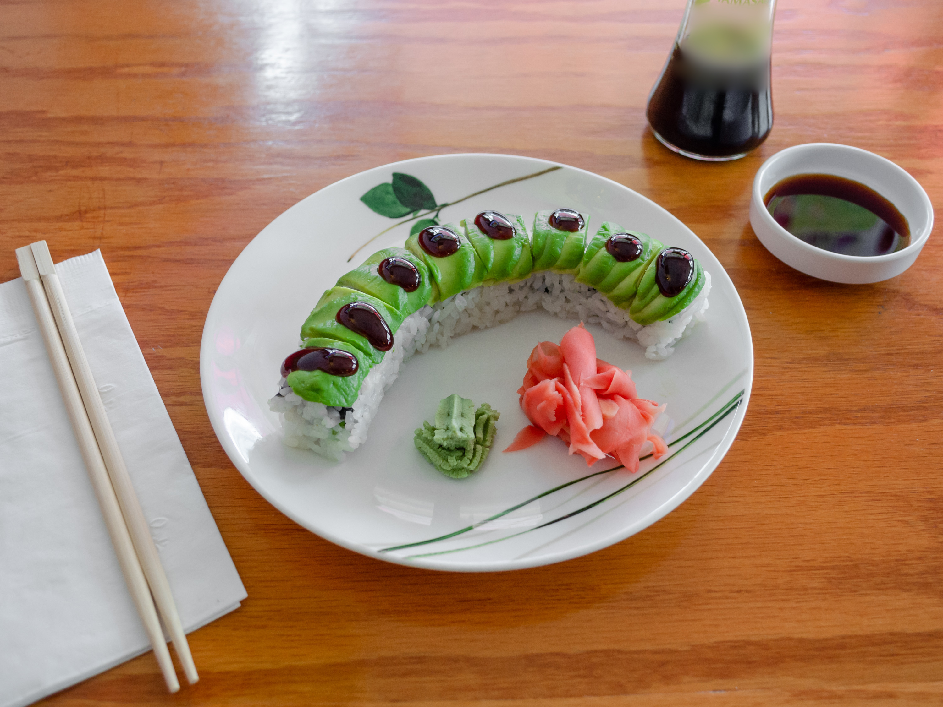 Order V11. Avocado Roll food online from Osaka Sushi store, Little Falls on bringmethat.com