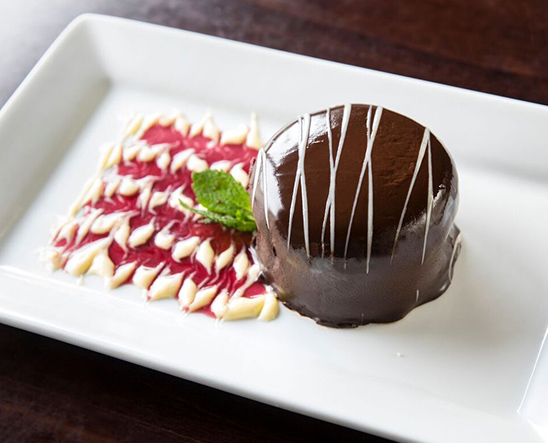 Order Flourless Chocolate Torte food online from Hyde Park Prime Steakhouse store, Columbus on bringmethat.com