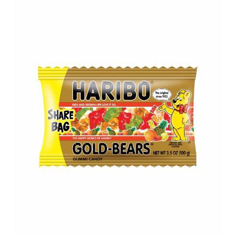 Order Haribo Gold Gummy Bears 3.5oz food online from 7-Eleven store, Northlake on bringmethat.com