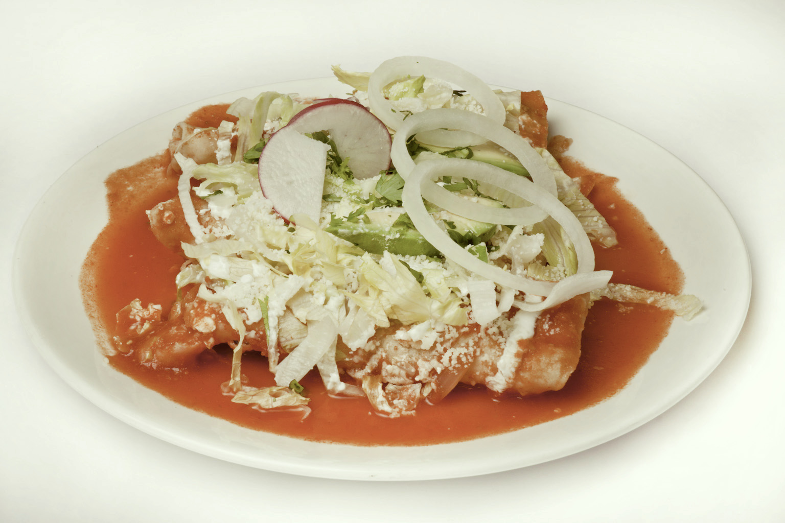 Order Enchiladas food online from Parada 47 Mexican Restaurant store, New York on bringmethat.com