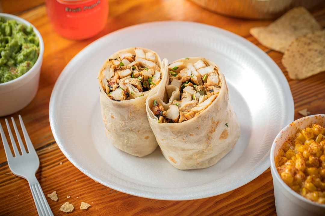 Order Chicken Burrito food online from Carbon store, Chicago on bringmethat.com