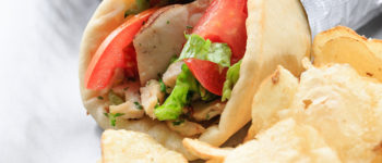 Order Chicken Pita Sandwich food online from Palio's Pizza store, Coppell on bringmethat.com