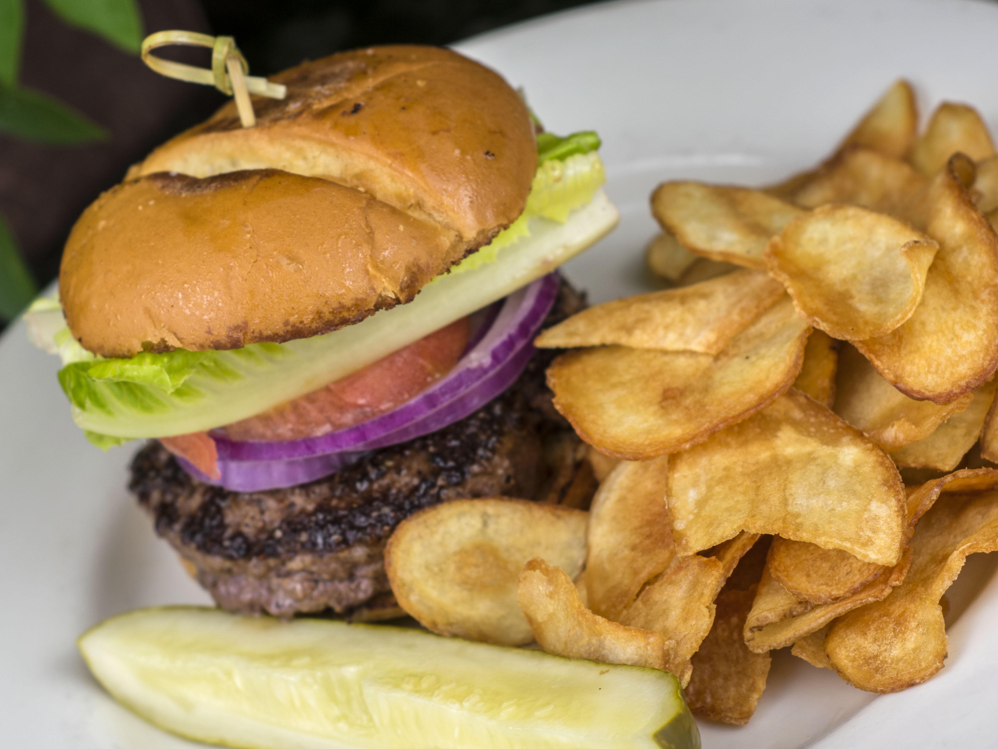 Order Gluten-Free Bistro Burger food online from D.H. Lescombes Winery & Bistro store, Albuquerque on bringmethat.com