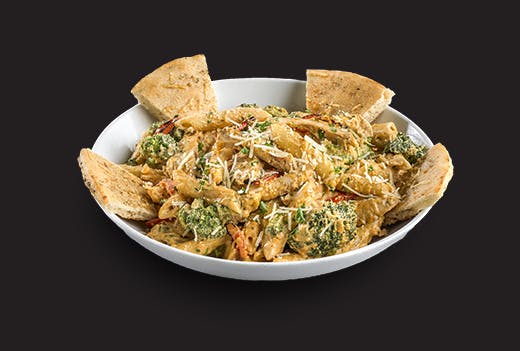 Order Spicy Chicken & Broccoli Alfredo - Pasta food online from Boston Restaurant store, Tucson on bringmethat.com