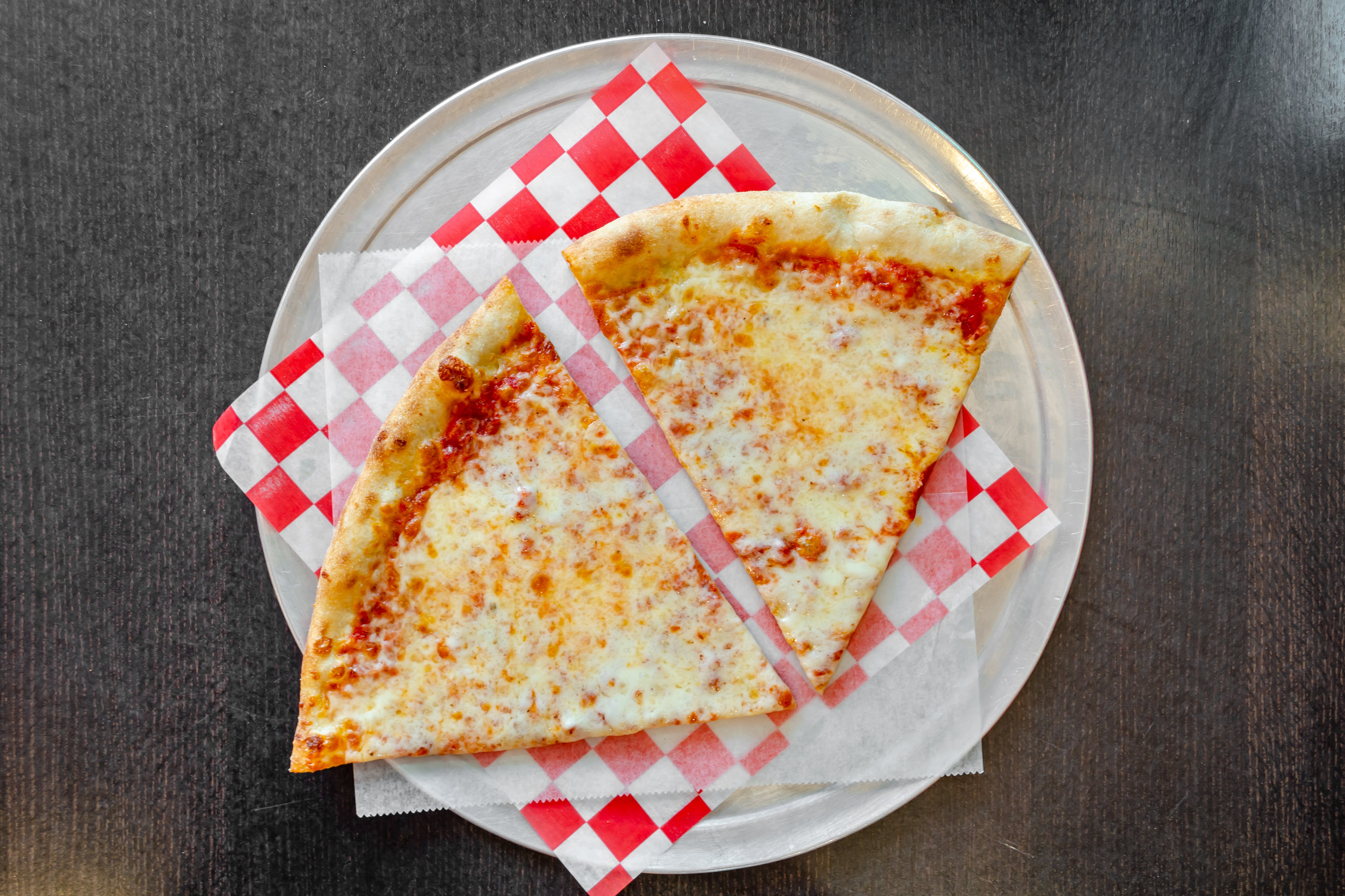 Order NY Cheese Pizza - Small 12'' food online from Johnny Longhots store, Evesham Township on bringmethat.com