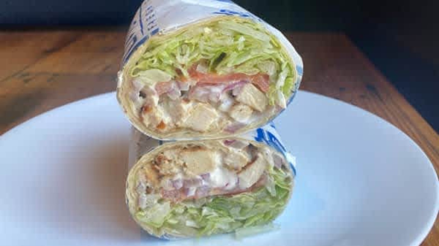 Order CHICKEN WRAP food online from Little Greek Fresh Grill store, Youngstown on bringmethat.com
