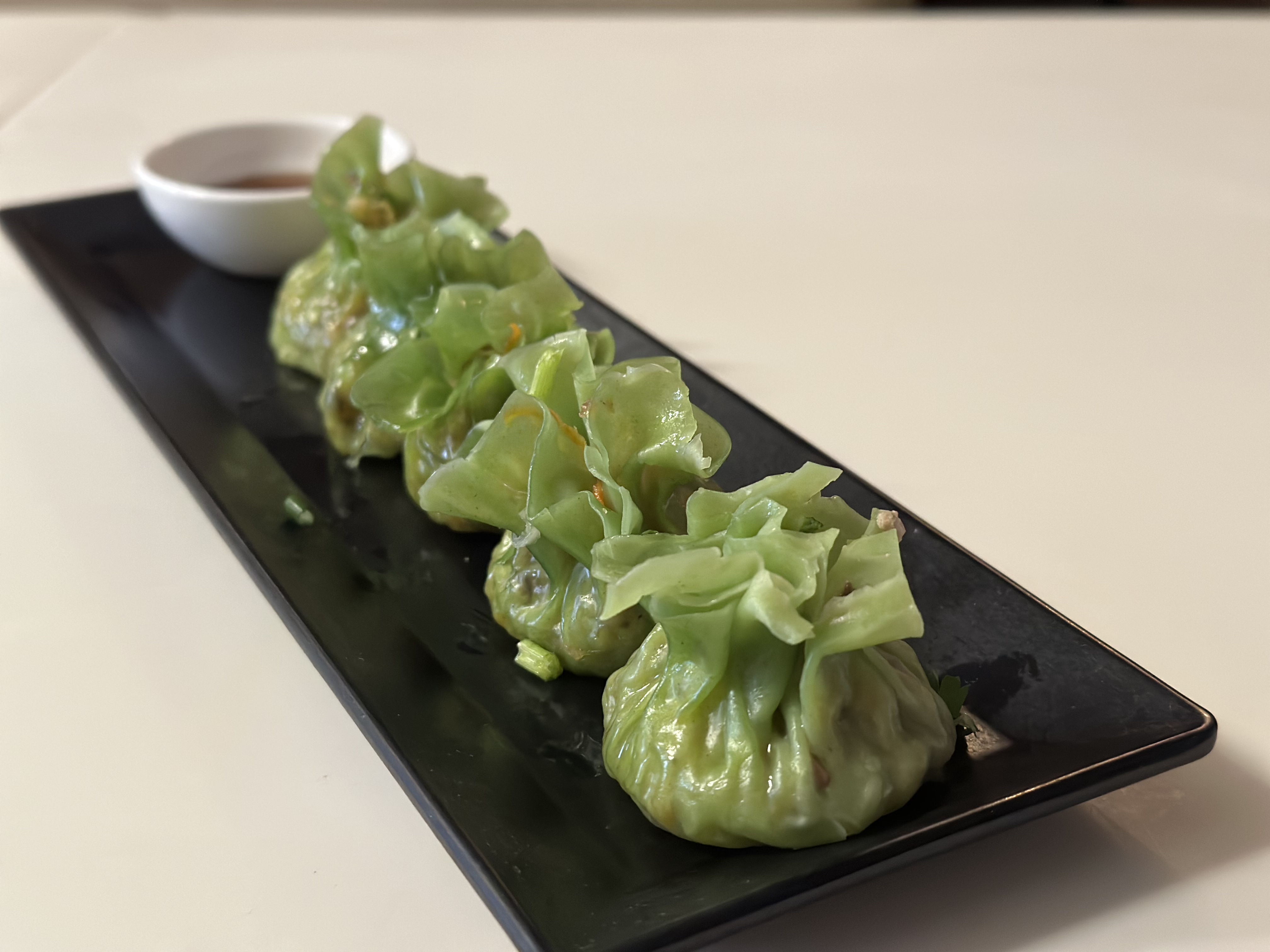 Order  Emerald Vegetable Dumplings food online from Bangkok Cuisine store, Forest Hills on bringmethat.com