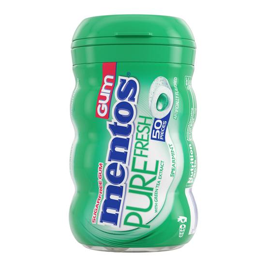 Order Mentos Chewing Gum Sugarfree Spearmint (50 ct) food online from Rite Aid store, Eugene on bringmethat.com