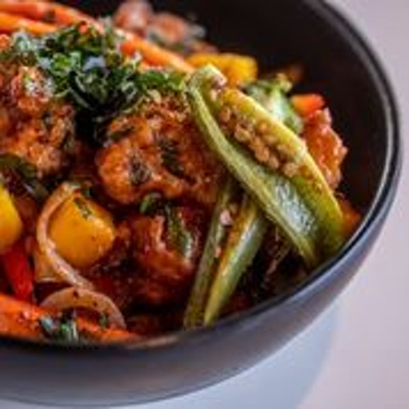 Order Little Spicy Basil Mango food online from Tin Drum store, Atlanta on bringmethat.com