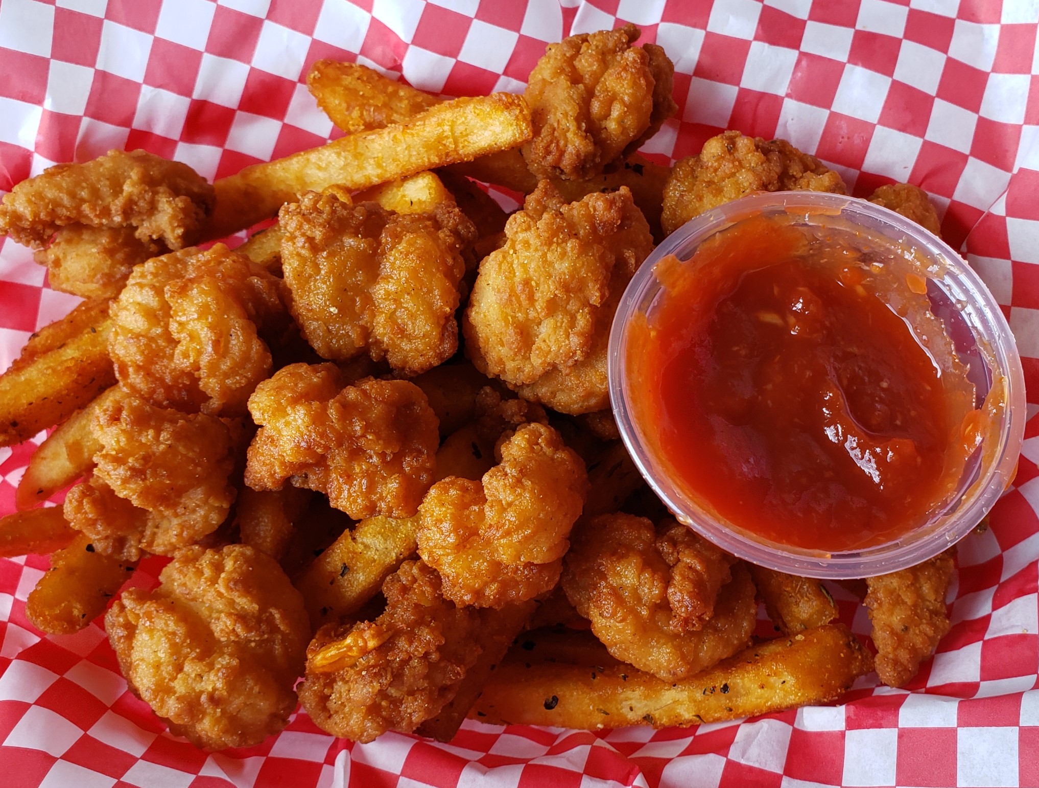 Order Kids Fried Shrimp food online from Angry Crab Shack store, Goodyear on bringmethat.com