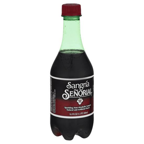 Order Sangria (non-alcoholic) - Bottle food online from Sombrero Mexican Food store, San Diego on bringmethat.com