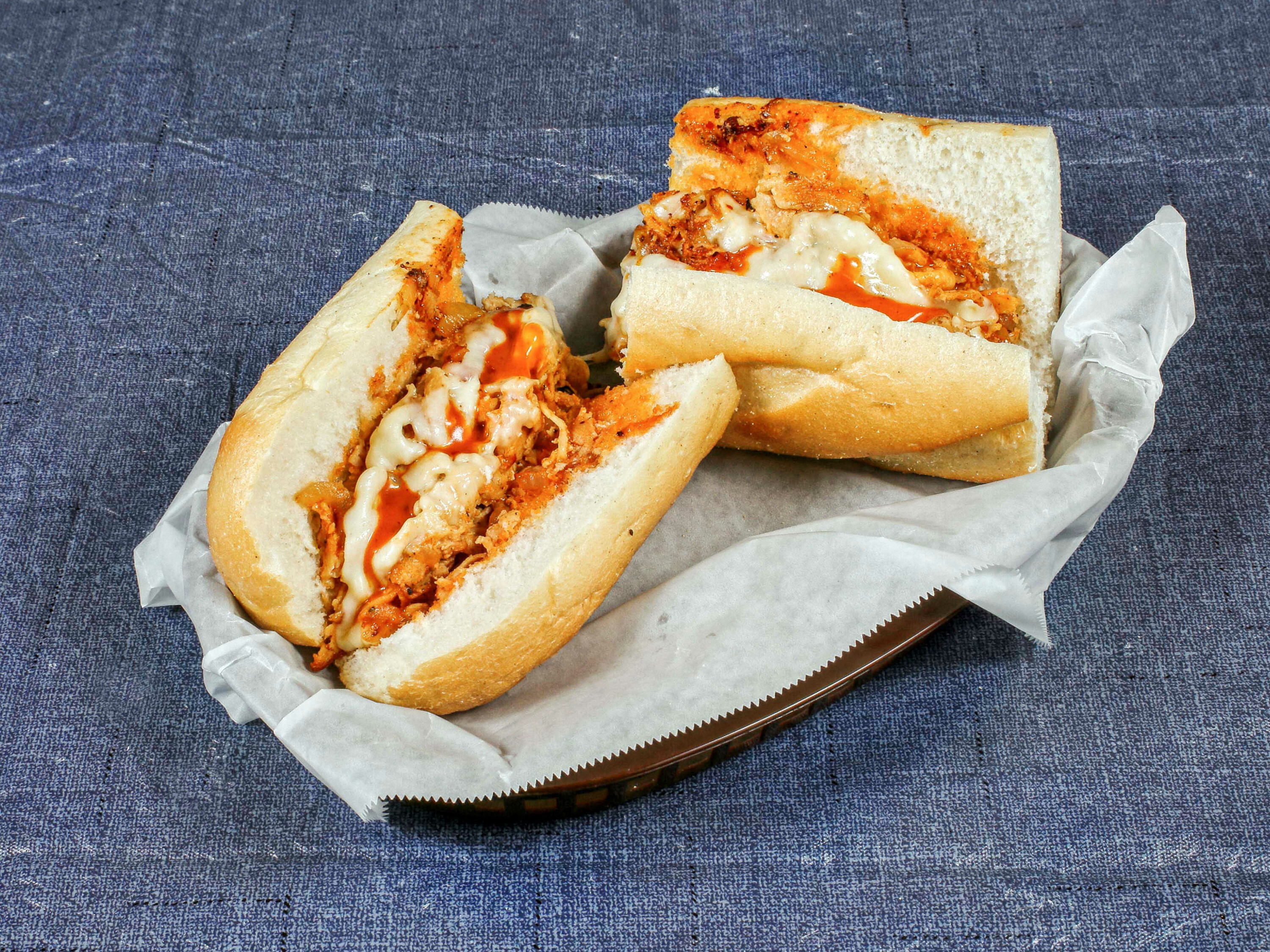 Order Buffalo Chicken Cheese Steak Third 6" food online from Lee's Hoagie House of Lake Wylie store, Clover on bringmethat.com