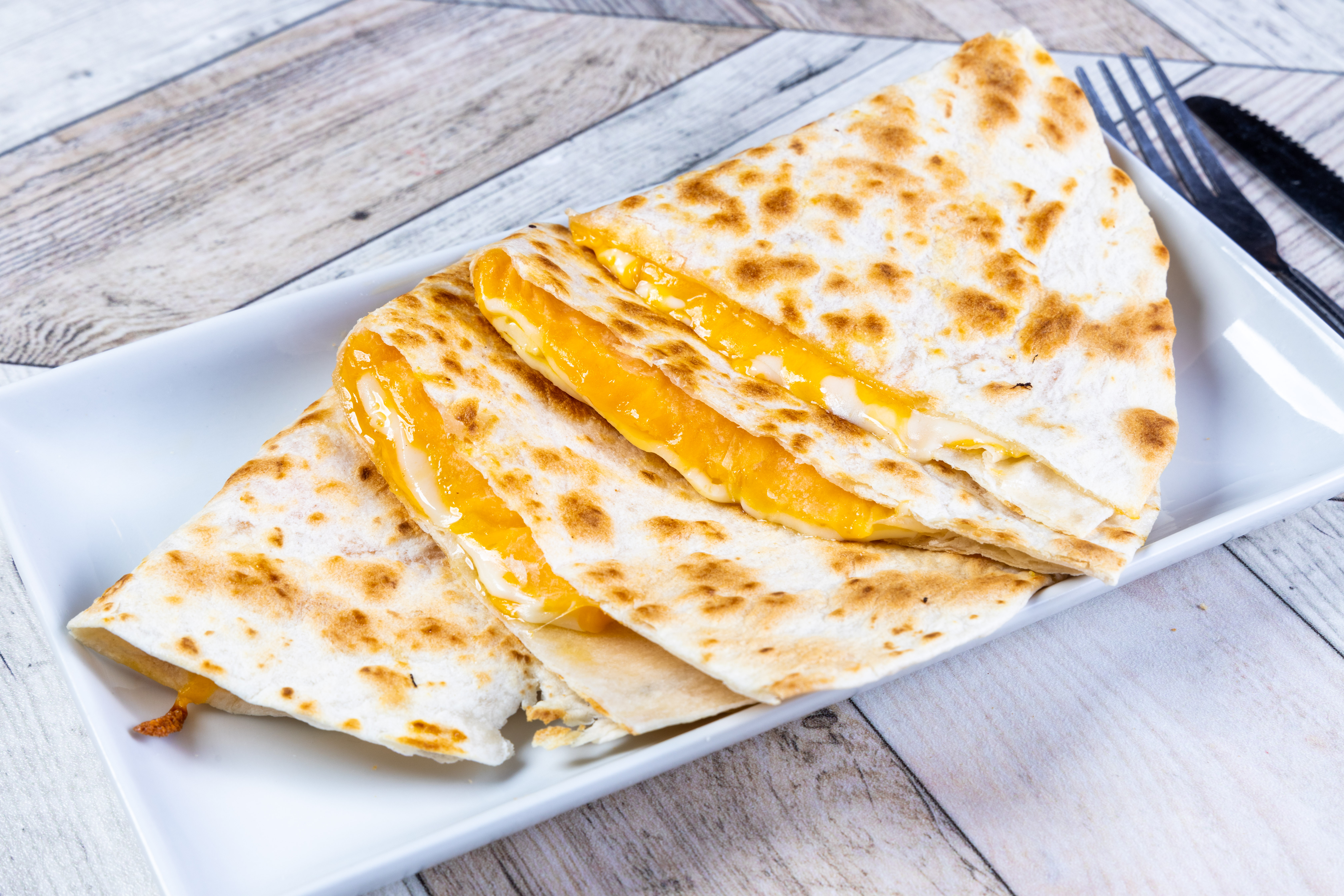 Order Cheese Quesadilla food online from Top View Restaurant store, Chicago on bringmethat.com