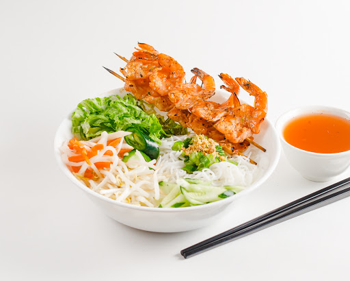 Order G6. Grilled Shrimp  food online from Pho & Grill store, Montgomery Village on bringmethat.com