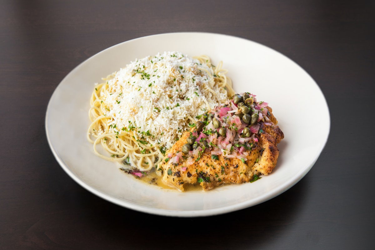 Order Chicken Piccata food online from The Old Spaghetti Factory store, Fairfield on bringmethat.com