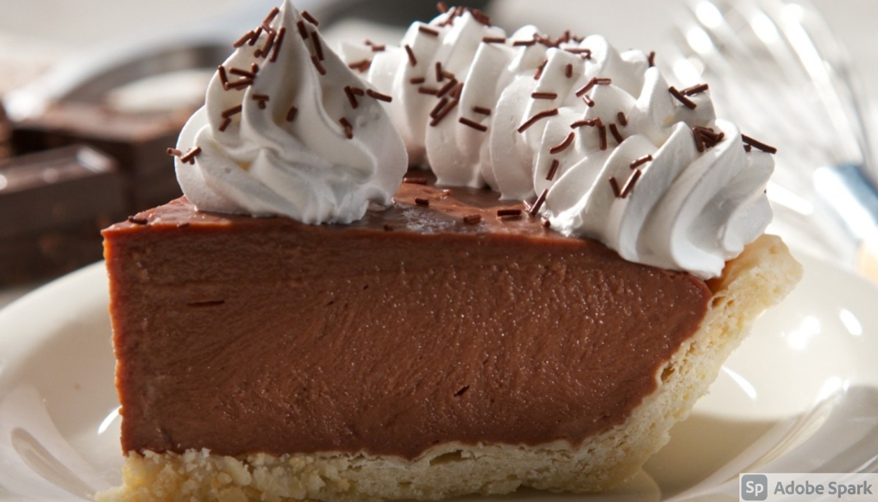 Order Chocolate Cream Pie food online from Marie Callenders Restaurant & Bakery store, Orange on bringmethat.com