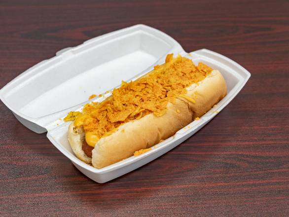 Order 6" Cheesy Dog food online from A1 DOGS & BURGERS store, Dearborn on bringmethat.com