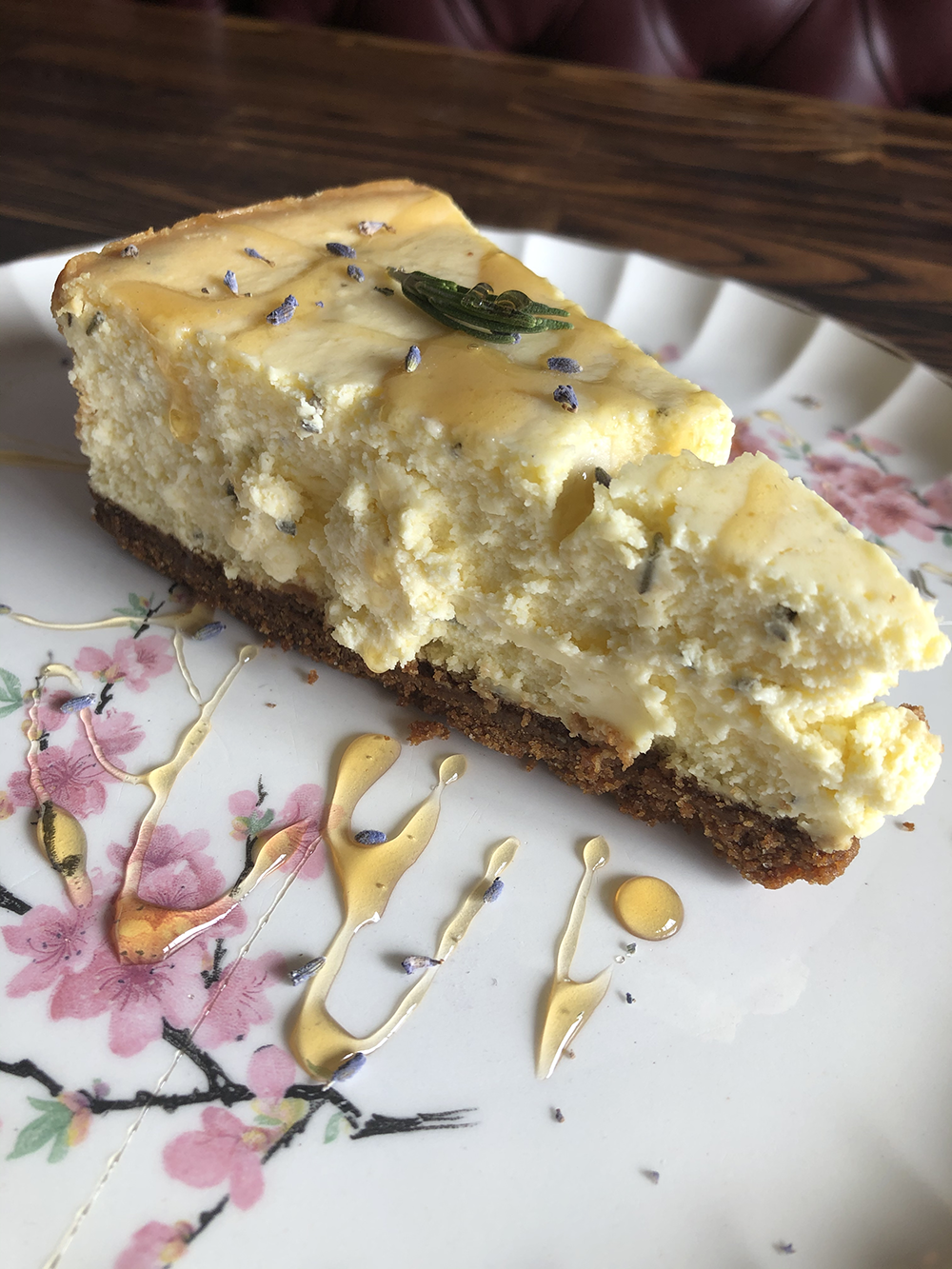 Order Goat Cheese Cheesecake food online from Lovecraft store, Phoenix on bringmethat.com