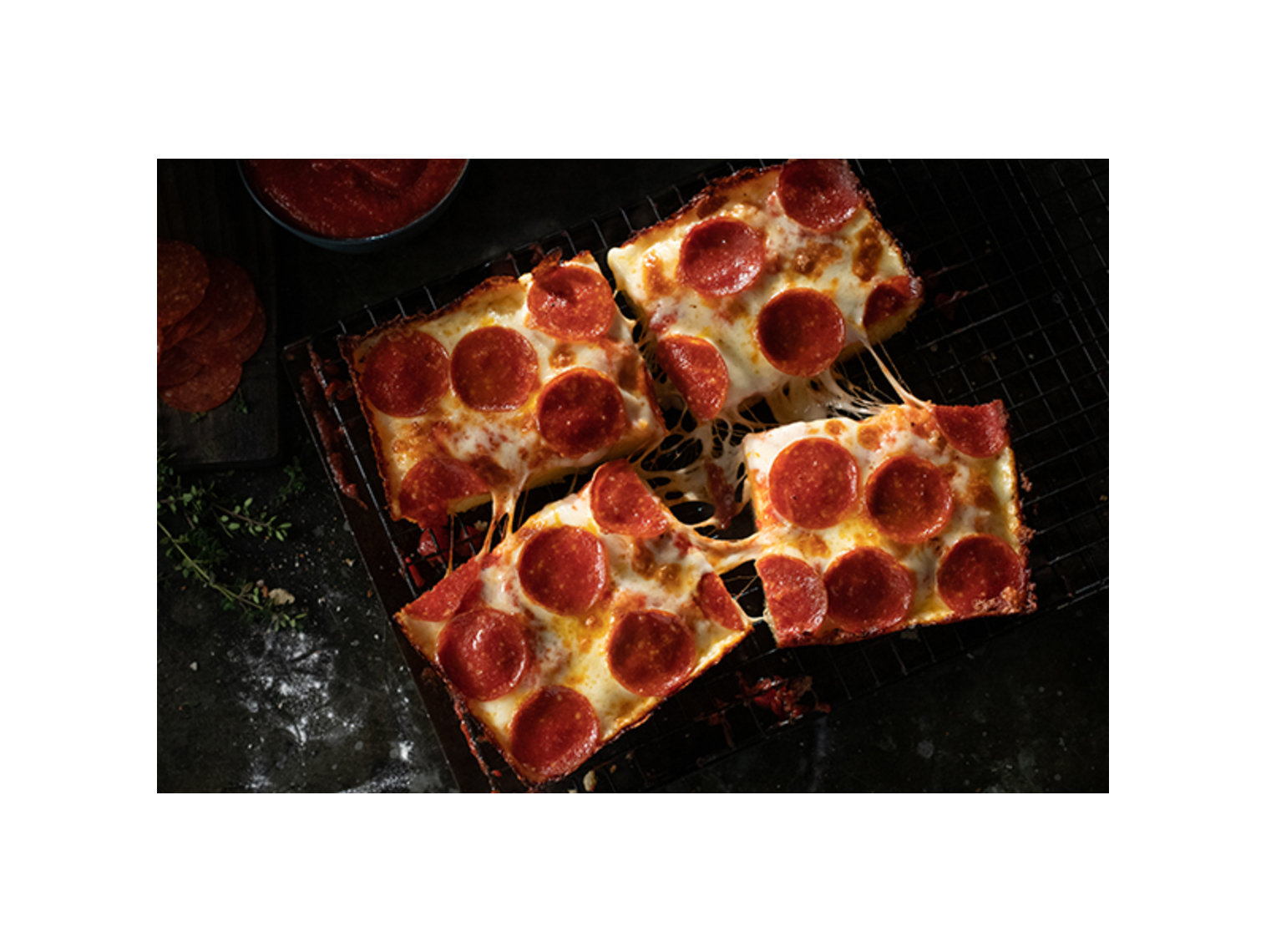 Order 4 Corner Pizza® food online from Jet's Pizza store, Monroe on bringmethat.com