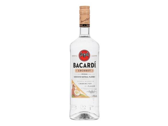 Order BACARDÍ Coconut Flavored White Rum - 1L Bottle food online from Josh Wines & Liquors Inc store, New York on bringmethat.com