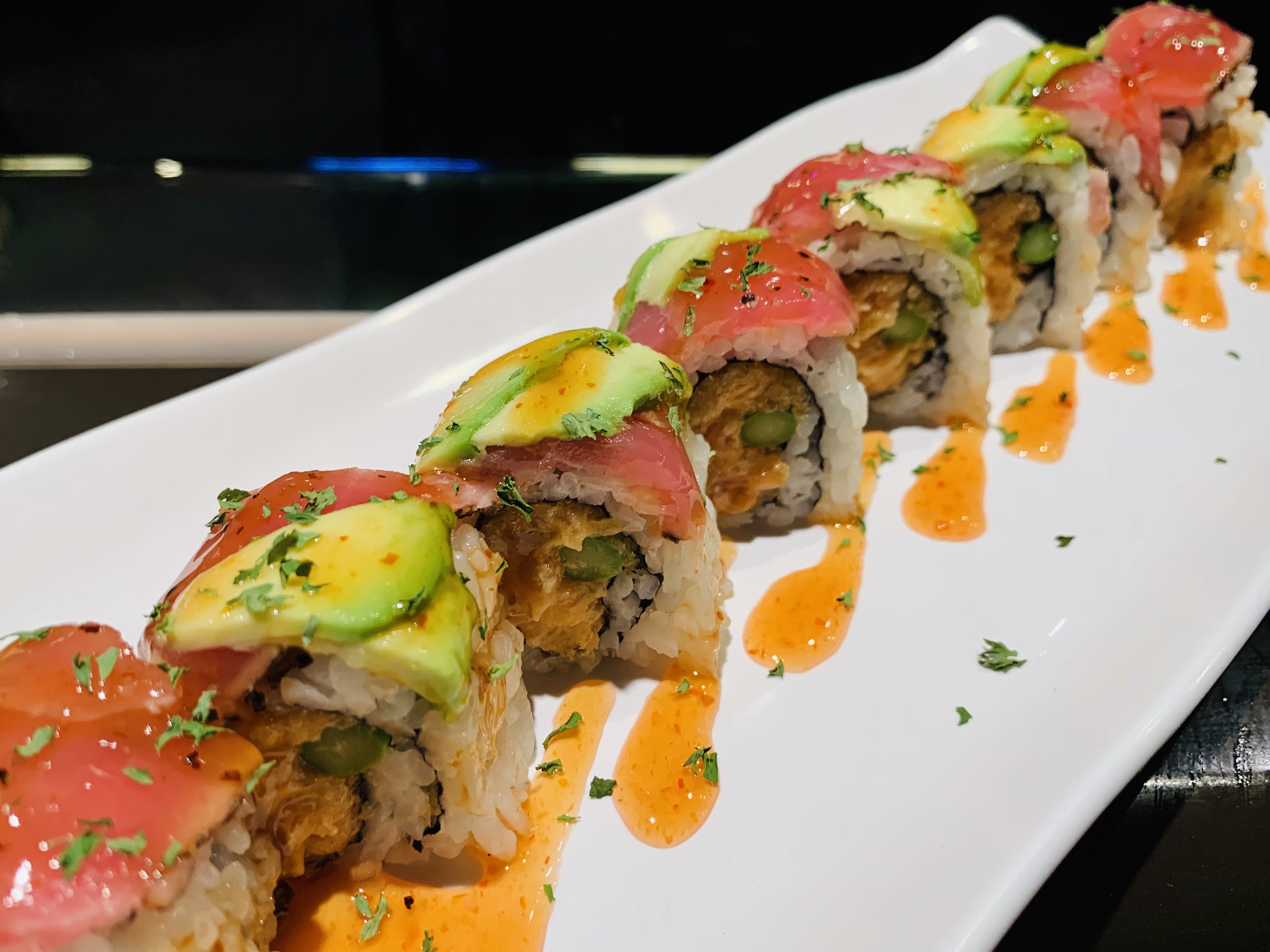 Order S15. Fisher Special Roll food online from Sushi Club store, Fishers on bringmethat.com