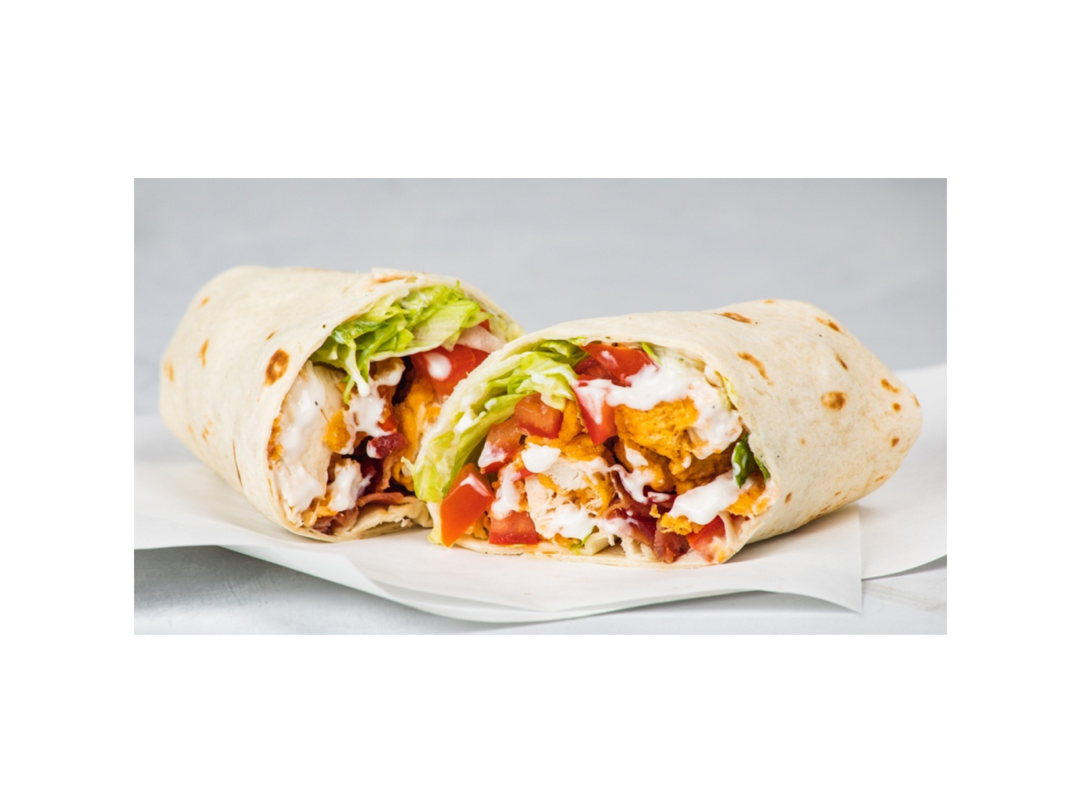 Order Chicken Bacon Ranch Wrap food online from Wings Over store, Greenville on bringmethat.com