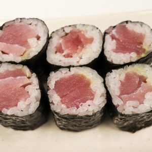Order E10. Tuna Roll food online from Galleria Mart Texan Soft Tofu store, Carrollton on bringmethat.com