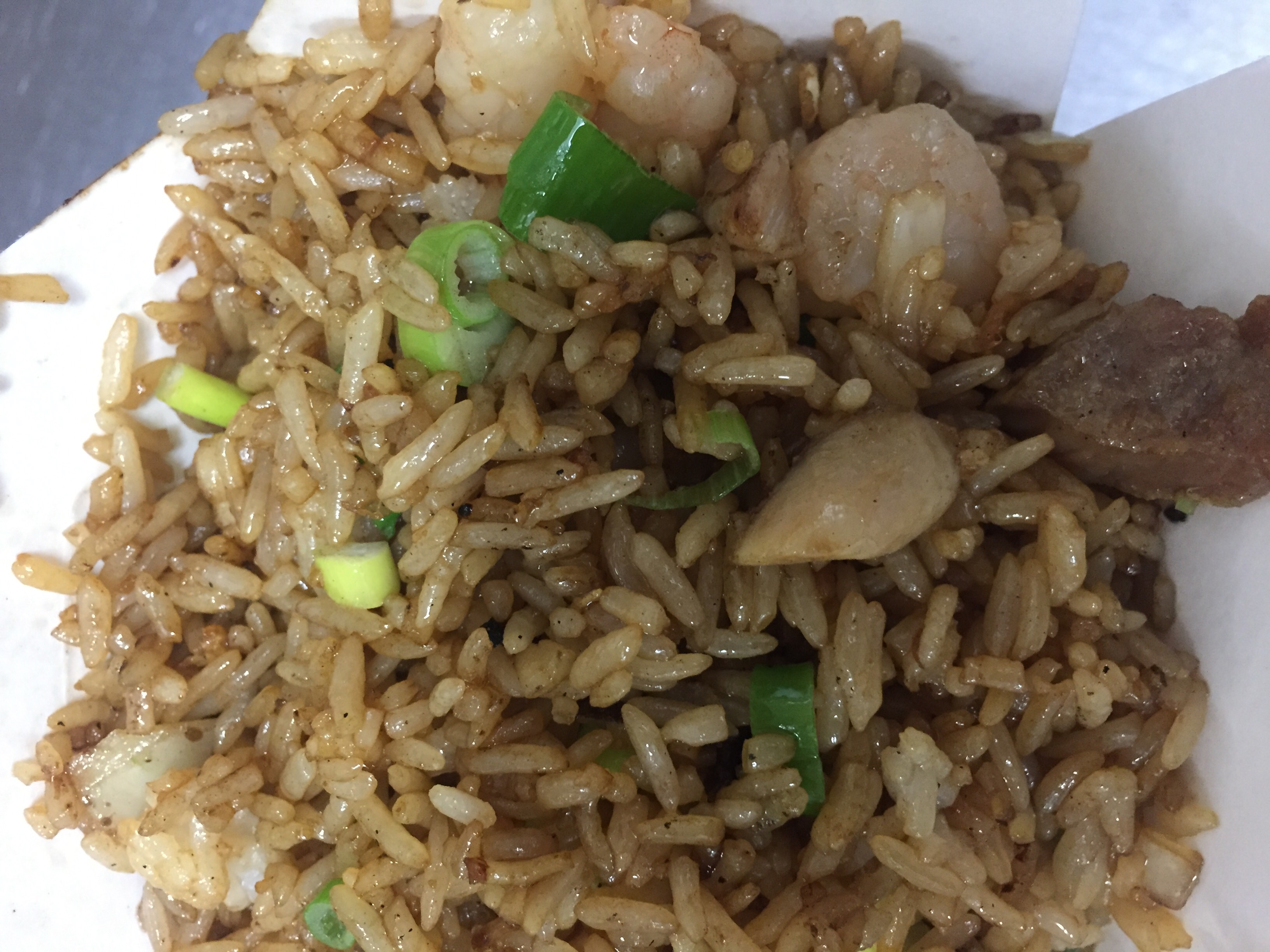Order 126. Combination Fried Rice food online from See Thru Chinese Kitchen store, Hillside on bringmethat.com