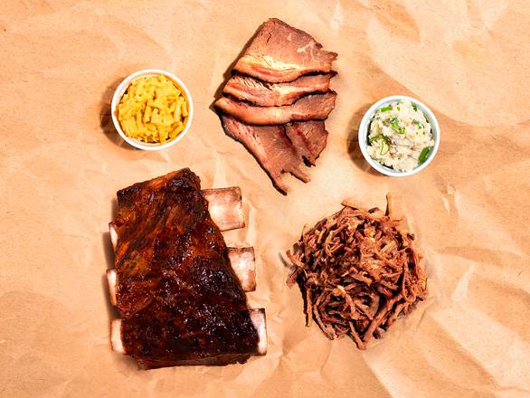Order OMG 3 Smoked Meats Combo Lol food online from Omg Bbq Lol store, Glendale on bringmethat.com