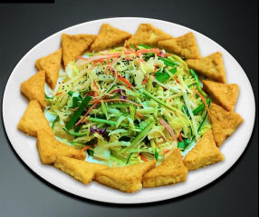 Order [O2] 두부 샐러드 / Tofu Salad food online from Jjang Restaurant store, Buena Park on bringmethat.com