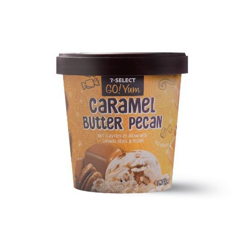 Order 7-Select Go Yum Caramel Butter Pecan Pint food online from Speedway store, Centerville on bringmethat.com