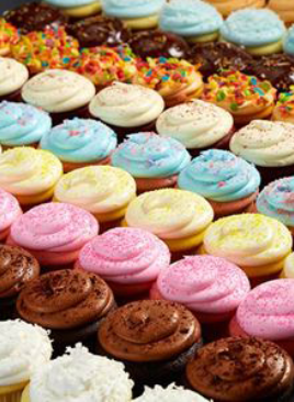 Order 1 Dozen Cupcakes with 3 Flavors food online from Elegant Cakery store, Southlake on bringmethat.com
