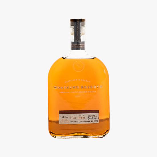 Order Woodford Reserve Kentucky Straight Bourbon Whiskey food online from Mission Liquor & Deli store, Sacramento on bringmethat.com