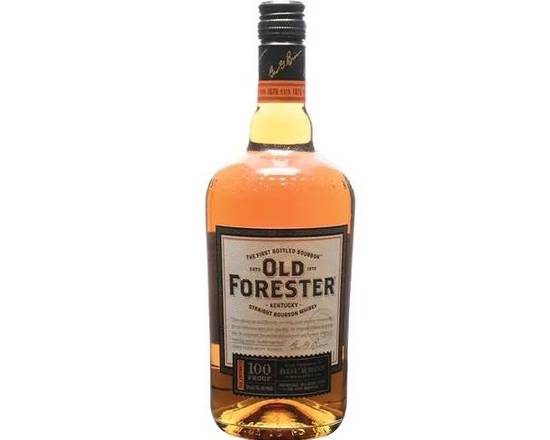 Order OLD FORESTER 100 750ML 50% food online from Pit Stop Liquor Mart store, El Monte on bringmethat.com