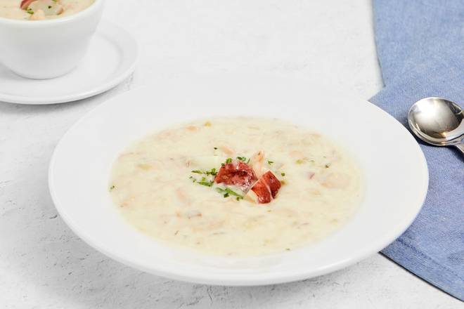 Order Clam Chowder food online from Fish City Grill store, Houston on bringmethat.com